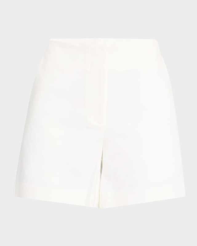 Valera High-Rise Cotton Shorts